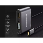 Conceptronic USB-C Docking Station με HDMI 4K PD Γκρι (DONN16G) - Image 3