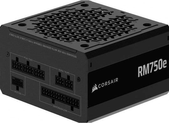 Corsair RM750e ATX12V 3.1 750W Μαύρο Τροφοδοτικό Υπολογιστή Full Modular - Image 1