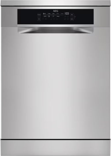 AEG Ελεύθερο Πλυντήριο Πιάτων για 14 Σερβίτσια AirDry Π59.8xY85εκ. Inox 7000 Glasscare - Image 1