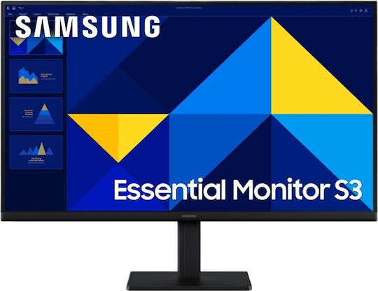 Samsung Essential S3 S30GD IPS Monitor 24" FHD 1920x1080 με Χρόνο Απόκρισης 5ms GTG - Image 1