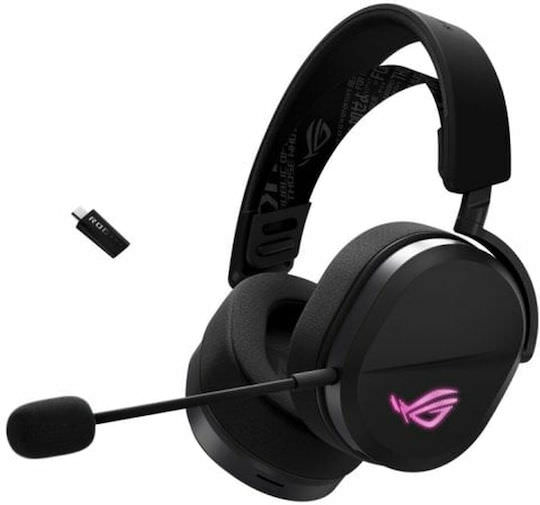 Asus ROG Pelta Ασύρματο Over Ear Gaming Headset με σύνδεση Bluetooth / USB - Image 1