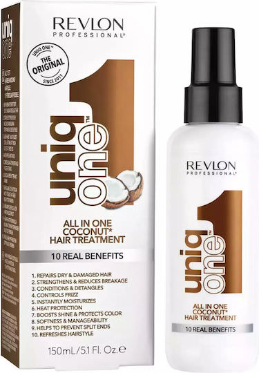 Revlon Uniq One Coconut Lotion Μαλλιών για Αναδόμηση 150ml - Image 1