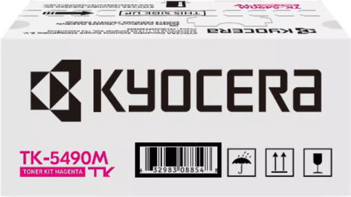 Kyocera TK-5490M Γνήσιο Toner Laser Εκτυπωτή Ματζέντα 2400 Σελίδων 1T0C22BNL1 - Image 1