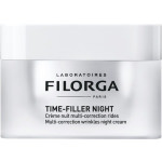 Filorga Time-Filler Night Wrinkle Smoothing Κρέμα Προσώπου Νυκτός για Αντιγήρανση & Ανάπλαση με Υαλουρονικό Οξύ 50ml