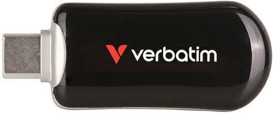Verbatim 128GB USB 3.2 Stick με σύνδεση USB-C Μαύρο - Image 1
