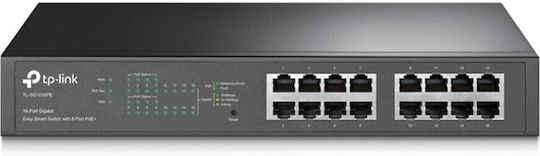 TP-LINK TL-SG1016PE v3 Unmanaged L2 PoE+ Switch με 16 Θύρες Gigabit (1Gbps) Ethernet - Image 1