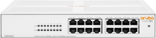 Aruba Instant On 1430 Unmanaged L2 Switch με 16 Θύρες Gigabit (1Gbps) Ethernet - Image 1