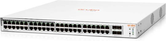 HP Aruba Instant On 1830 Managed L2 PoE+ Switch με 48 Θύρες Gigabit (1Gbps) Ethernet και 4 SFP Θύρες - Image 1