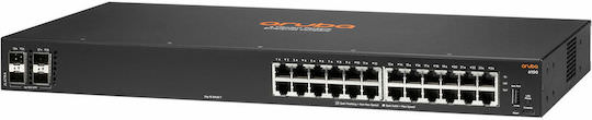 Aruba 6100 Managed L2 Switch με 24 Θύρες Gigabit (1Gbps) Ethernet και 4 SFP Θύρες - Image 1