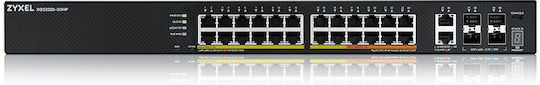 Zyxel Managed L3 PoE+ Switch με 24 Θύρες Gigabit (1Gbps) Ethernet και 4 SFP Θύρες - Image 1