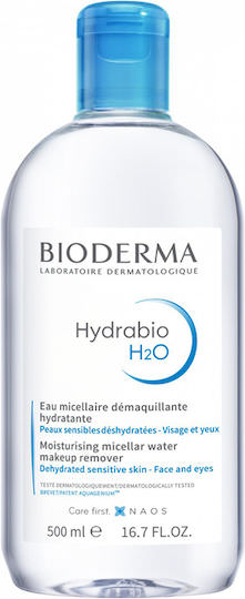 Bioderma Hydrabio H2O Micellar Water Αφαίρεσης Μακιγιάζ Προσώπου & Ματιών 500ml - Image 1