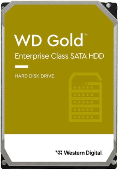 Western Digital Gold 8TB HDD Σκληρός Δίσκος 3.5" SATA III 7200rpm με 256MB Cache για NAS / Server - Image 1