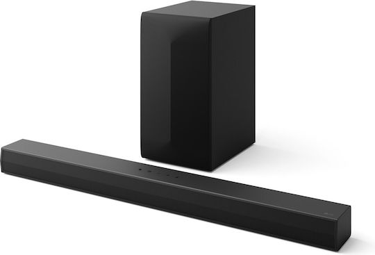 LG S60T Soundbar 3.1 Bluetooth και HDMI 340W με Ασύρματο Subwoofer και Τηλεχειριστήριο Μαύρο - Image 1