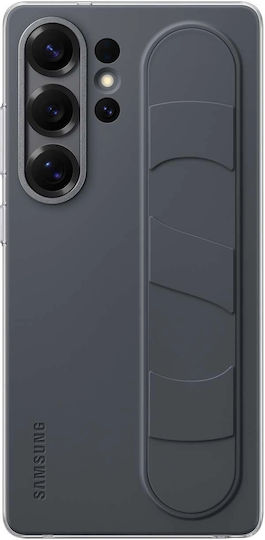 Samsung Standing Grip Back Cover Σιλικόνης Μαύρο (Galaxy S25 Ultra) - Image 1