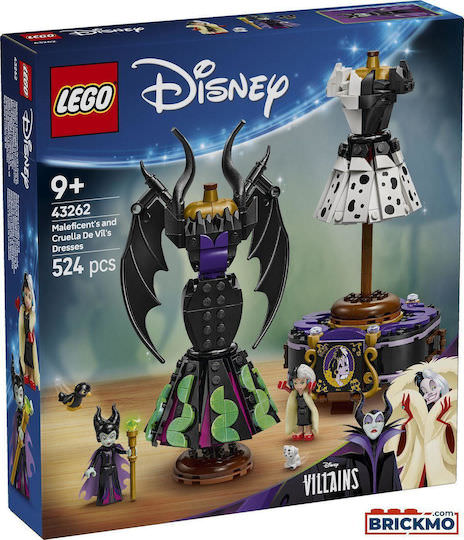 LEGO Disney Maleficent's And Cruella De Vil's Dresse για 9+ Ετών 524τμχ - Image 1