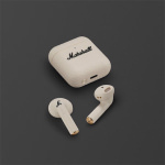 Marshall Minor IV Earbud Bluetooth Handsfree Ακουστικά με Αντοχή στον Ιδρώτα και Θήκη Φόρτισης Cream - Image 2