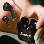 Marshall Minor IV Earbud Bluetooth Handsfree Ακουστικά με Αντοχή στον Ιδρώτα και Θήκη Φόρτισης Cream - Image 4