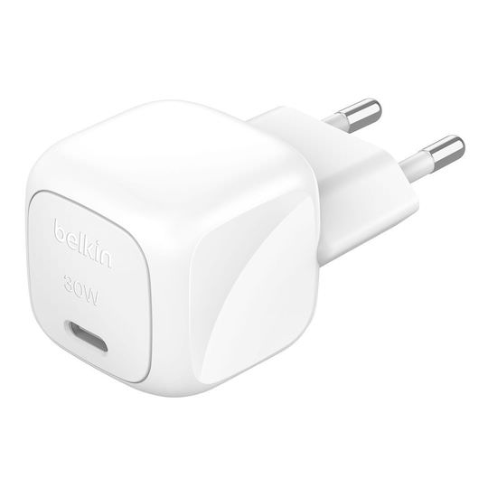 Belkin Φορτιστής Χωρίς Καλώδιο με Θύρα USB-C 30W Power Delivery Λευκός (BoostCharge) - Image 1