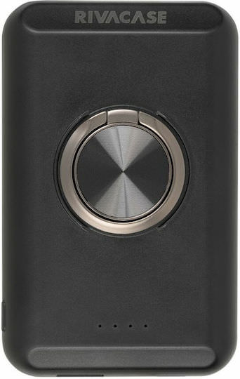 Rivacase VA2603 MagSafe Power Bank 5000mAh 20W με Θύρα USB-A και Θύρα USB-C Μαύρο - Image 1