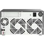 QNap NAS Tower με 8 θέσεις για HDD/M.2/SSD και 2 θύρες Ethernet (TVS-h874X-i9-64G) - Image 3