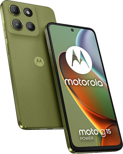 Motorola Moto G15 Power Dual SIM (8/256GB) Iguana Green - Image 1