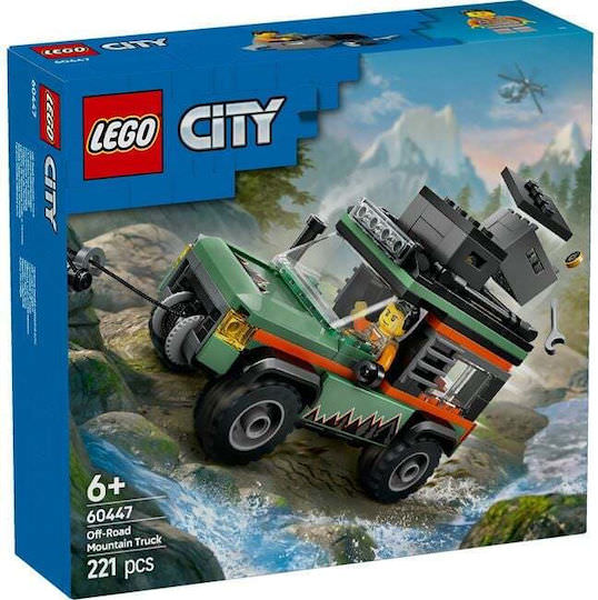 LEGO City Off-Road 4x4 Mountain Truck για 6+ Ετών 221τμχ - Image 1