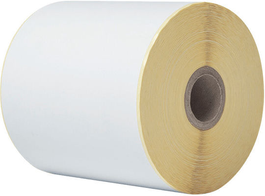 Brother Αυτοκόλλητες Ετικέτες σε Ρολό για Εκτυπωτή Ετικετών 120x56.4mm - Image 1