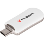 Verbatim 256GB USB 2.0 Stick με σύνδεση USB-C Λευκό - Image 2