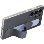 Samsung Standing Grip Back Cover Σιλικόνης Μαύρο (Galaxy S25 Ultra) - Image 4