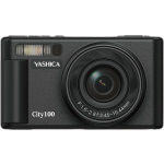 Yashica City 100 Compact Φωτογραφική Μηχανή 64MP Οπτικού Ζουμ 3x Μαύρη