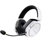 Trust GXT493 Ασύρματο Over Ear Gaming Headset με σύνδεση 3.5mm / Bluetooth / USB Λευκό - Image 2