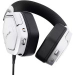 Trust GXT493 Ασύρματο Over Ear Gaming Headset με σύνδεση 3.5mm / Bluetooth / USB Λευκό - Image 4