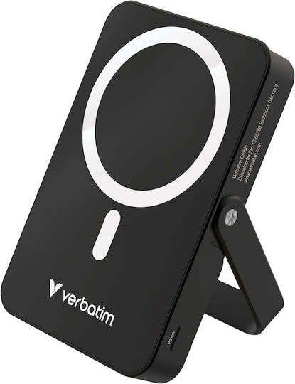 Verbatim Charge ‘n’ Go MagSafe Power Bank 10000mAh 15W Μαύρο - Image 1