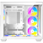 Antec C5 Gaming Midi Tower Κουτί Υπολογιστή με Πλαϊνό Παράθυρο και RGB Φωτισμό Λευκό - Image 3