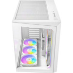 Antec C5 Gaming Midi Tower Κουτί Υπολογιστή με Πλαϊνό Παράθυρο και RGB Φωτισμό Λευκό - Image 4