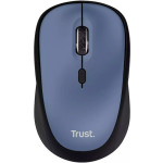 Trust Yvi+ Silent Ασύρματο Ποντίκι Μπλε