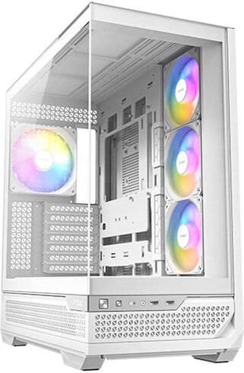 Antec C7 ARGB Gaming Midi Tower Κουτί Υπολογιστή με Πλαϊνό Παράθυρο Λευκό - Image 1