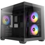 Antec CX600M ARGB Gaming Mini Tower Κουτί Υπολογιστή με Πλαϊνό Παράθυρο Μαύρο