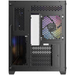 Antec CX600M ARGB Gaming Mini Tower Κουτί Υπολογιστή με Πλαϊνό Παράθυρο Μαύρο - Image 3