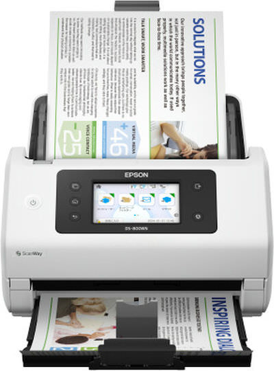 Epson WorkForce DS-800WN Sheetfed (Τροφοδότη χαρτιού) Scanner A4 με WiFi - Image 1