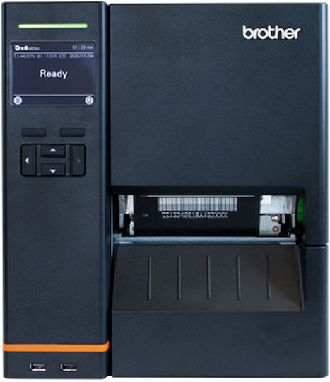 Brother Εκτυπωτής Ετικετών Θερμικής & Απευθείας Μεταφοράς Ethernet / Serial / USB 203 dpi - Image 1