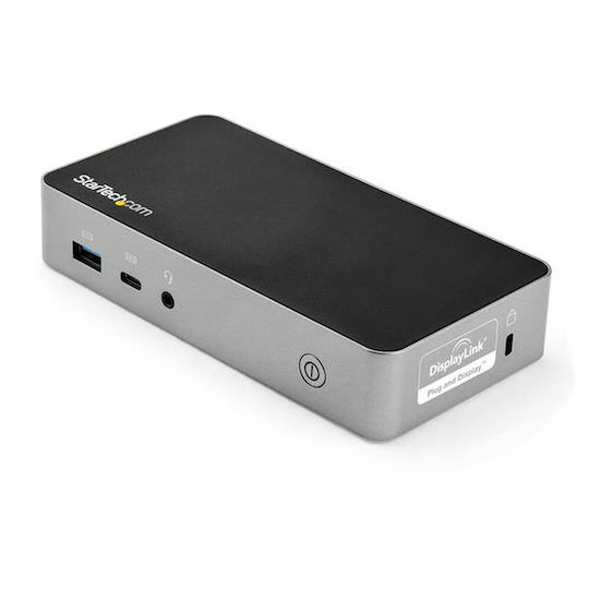 StarTech USB-C / USB-A Docking Station με 4K PD Ethernet Μαύρο (DK30CHHPDEU) - Image 1