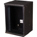 Ντουλάπα Equip Equip Wandgehäuse 10" 09u 300x300mm Γυάλινη Πόρτα Μαύρο