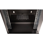 Ντουλάπα Equip Equip Wandgehäuse 10" 09u 300x300mm Γυάλινη Πόρτα Μαύρο - Image 4