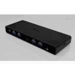 i-tec USB-C Docking Station με HDMI/DisplayPort 4K PD Ethernet και σύνδεση 2 Οθονών Μαύρο (CADUA4KDOCKPDB100) - Image 2