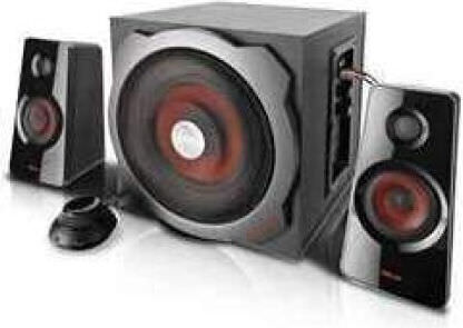 Trust GXT 38 Ηχεία Υπολογιστή 2.1 με Ισχύ 60W σε Μαύρο Χρώμα - Image 1