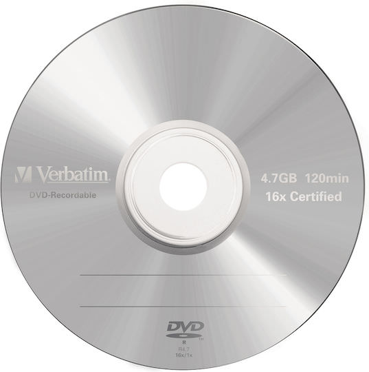 Verbatim Azo Εγγράψιμα DVD-R 16x 47GB Cake Box 5τμχ - Image 1