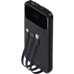 Rivacase VA2211 Power Bank 10000mAh 22.5W με Θύρα USB-A και Θύρα USB-C Μαύρο