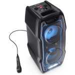 Sharp Ηχείο Karaoke με Ενσύρματo Μικρόφωνο και Εφέ Φωτισμού Xparty Sing σε Μαύρο Χρώμα - Image 3