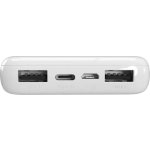Puro Power Bank 10000mAh 12W με 2 Θύρες USB-A και Θύρα USB-C Λευκό - Image 3
